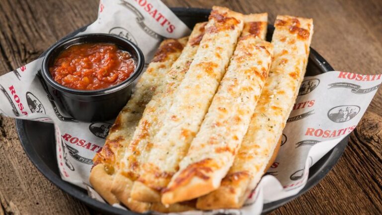 Cheesy Bread Sticks 768x432